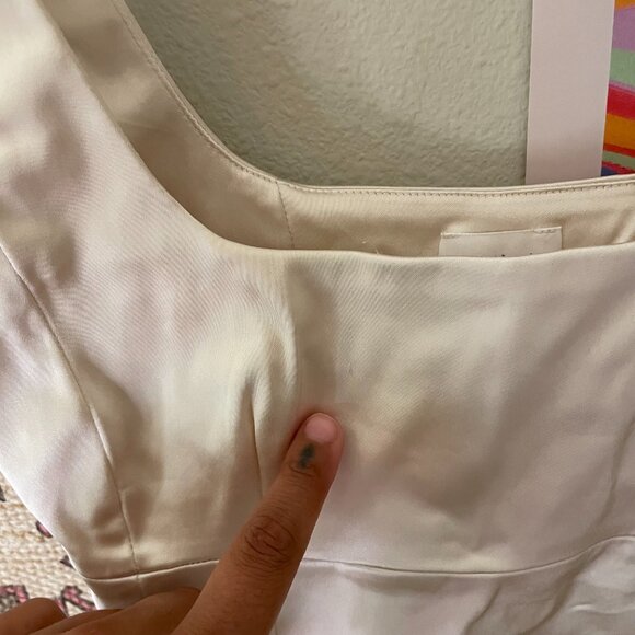 Aritzia Wilfred shine bustier light birch size XS - Picture 6 of 6